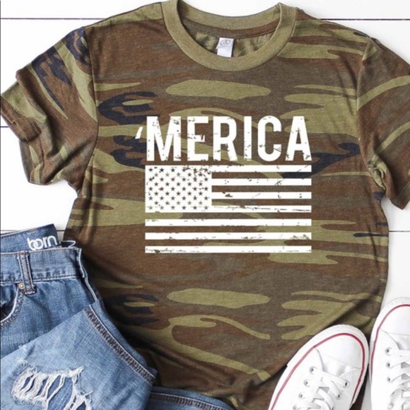 Graphic Tee: ‘Merica tshirt - Picture 2 of 2